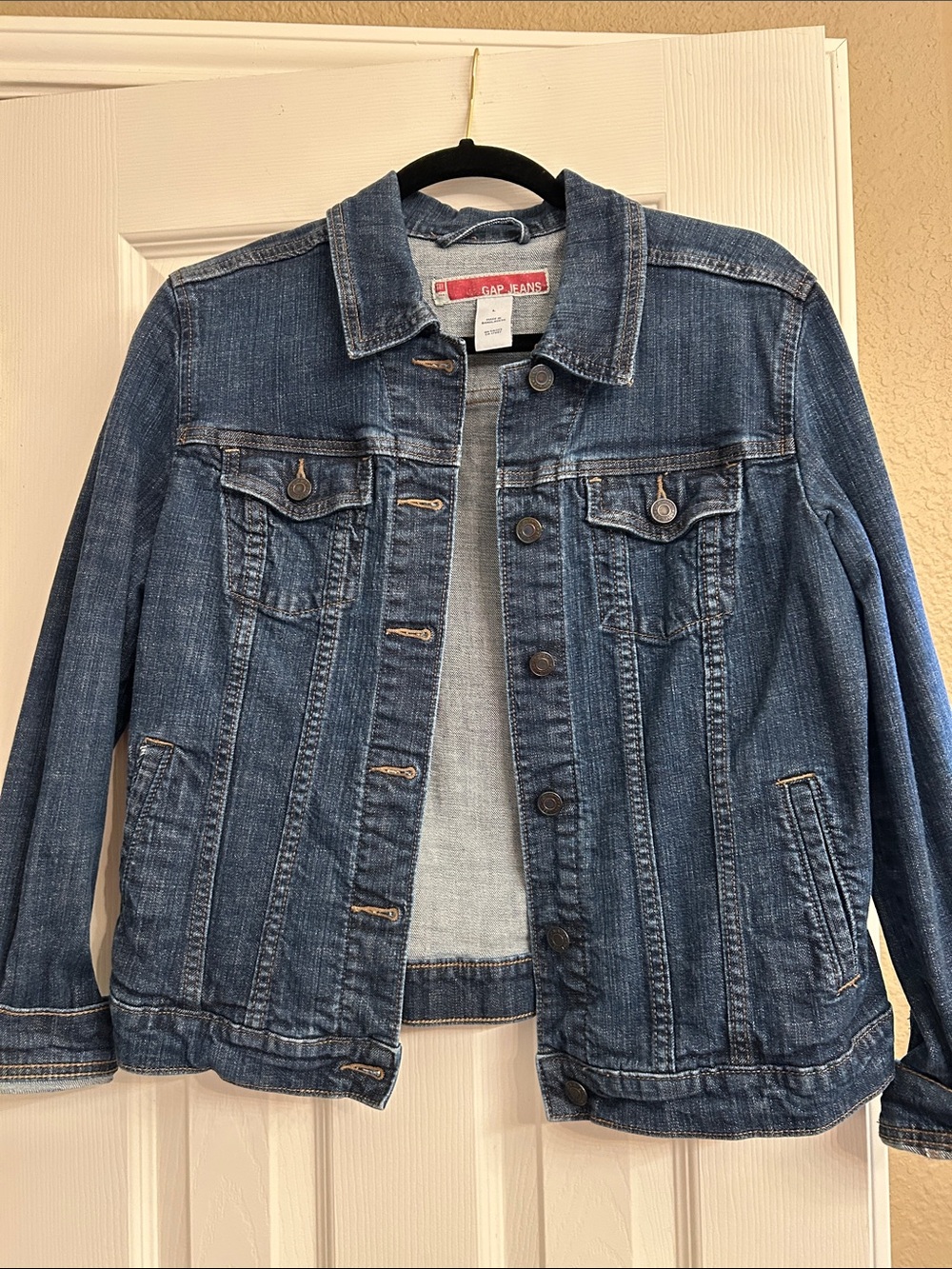 GAP Dark Blue Denim Jacket - Women